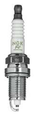 NGK V-Power centre electrode close-up highlighting anti-fouling design for cleaner combustion.