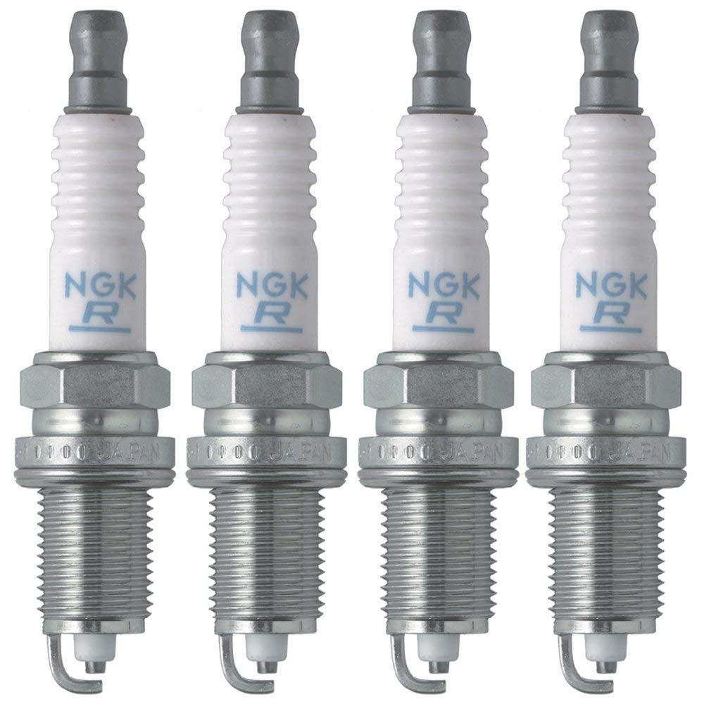 NGK ZFR5F-11 spark plug box four-pack delivers OEM reliability for long-lasting performance.
