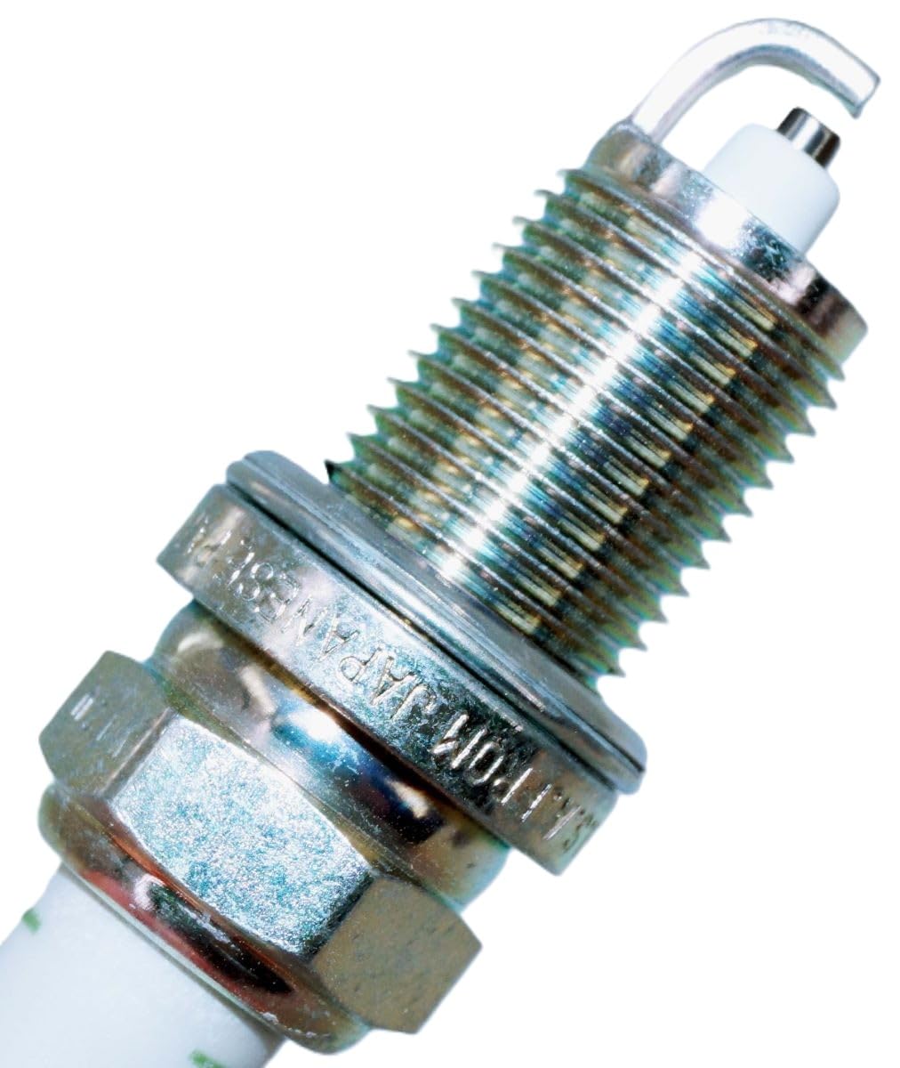 NGK ZFR5F-11 V-Power spark plug with durable plating for corrosion resistance.