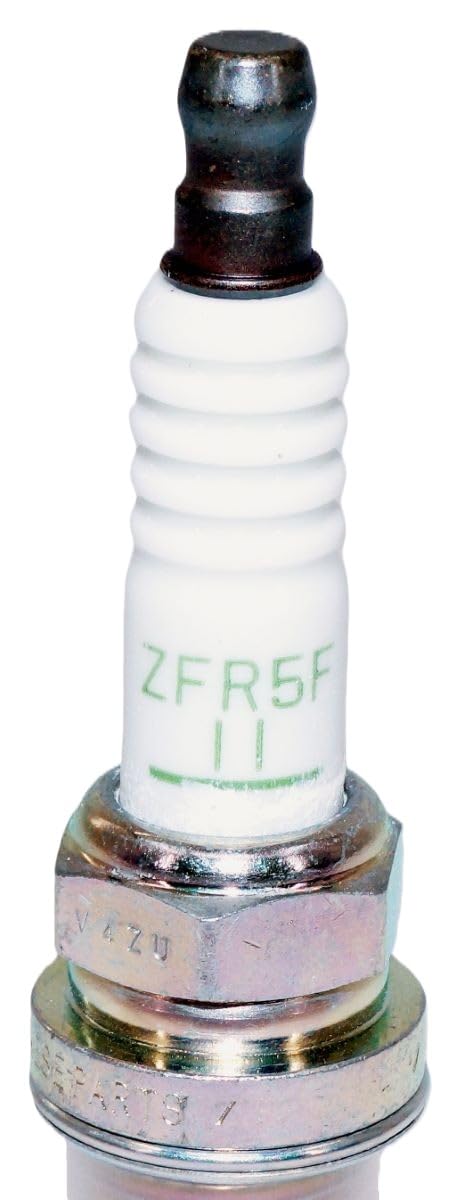 NGK ZFR5F-11 V-Power spark plug packaging showing triple gasket seal against leaks.