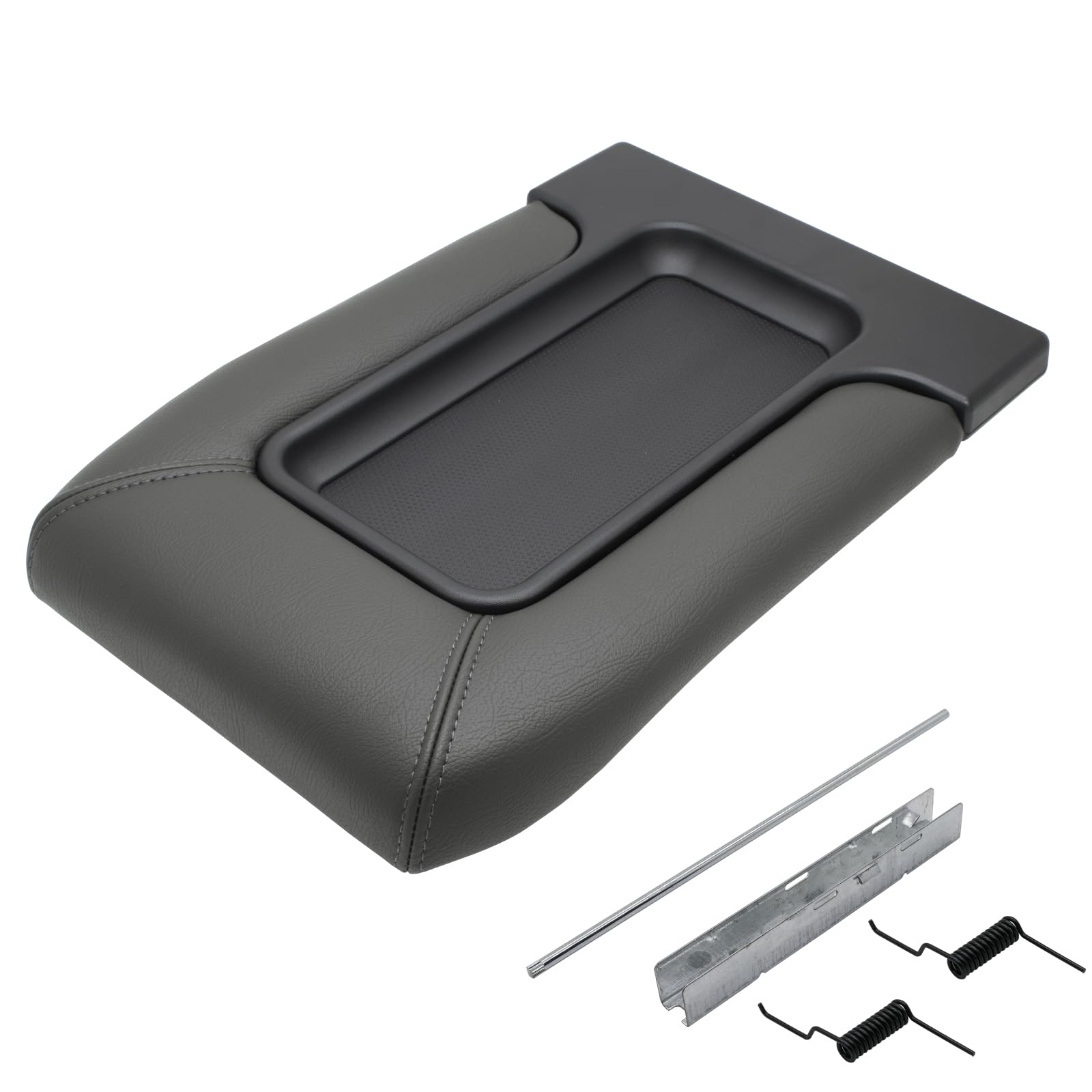 NHILES center console lid top padded design for durable, comfortable use.