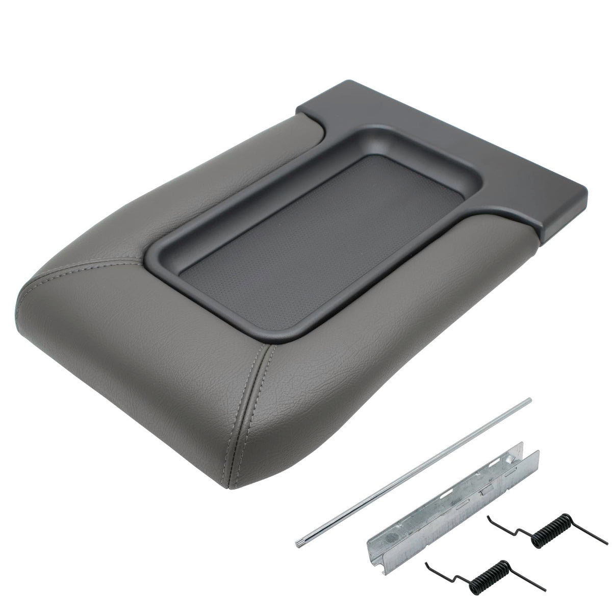 NHILES center console lid top padded design for durable, comfortable use.