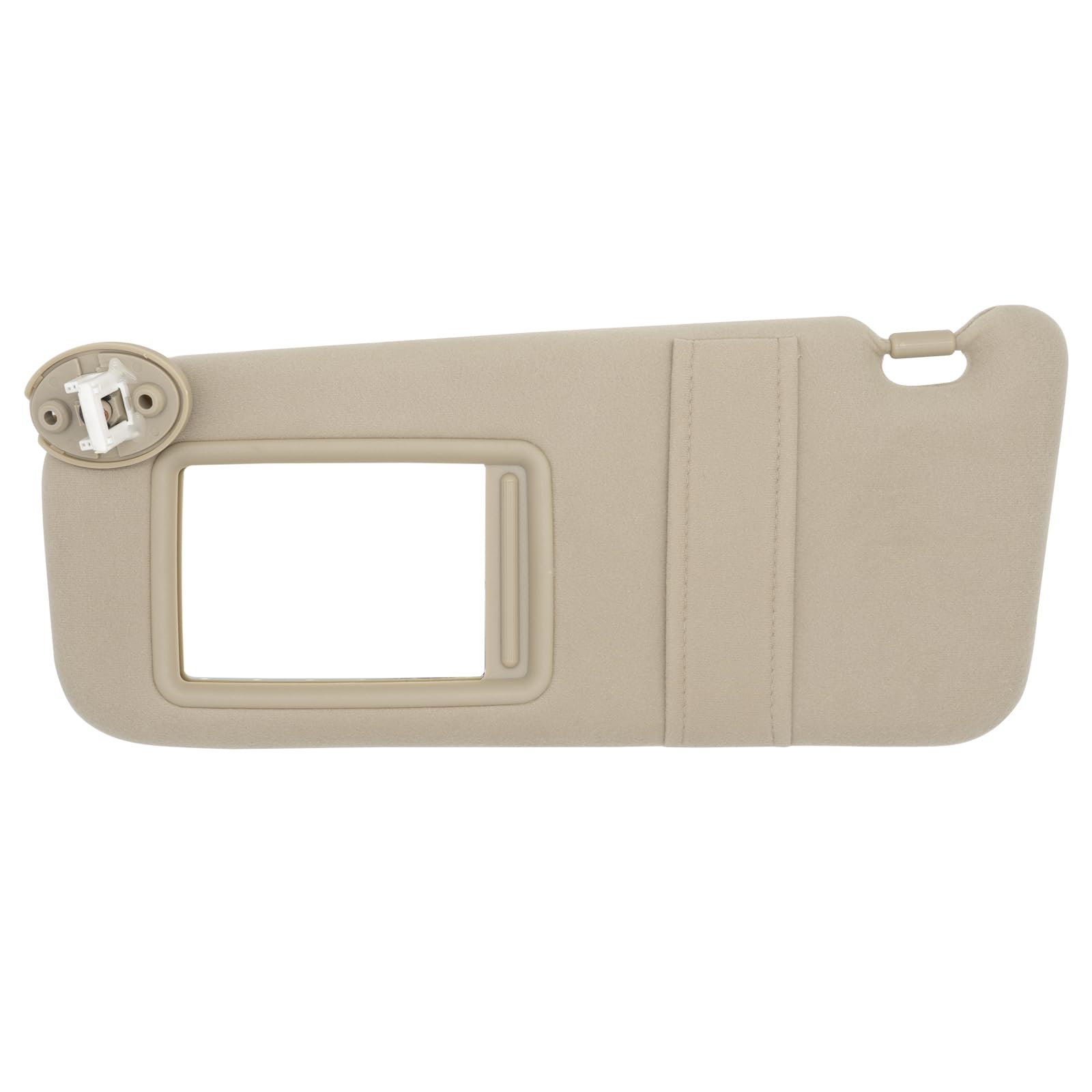 NHILES driver left sun visor for Toyota Venza in beige, direct replacement ready for installation.