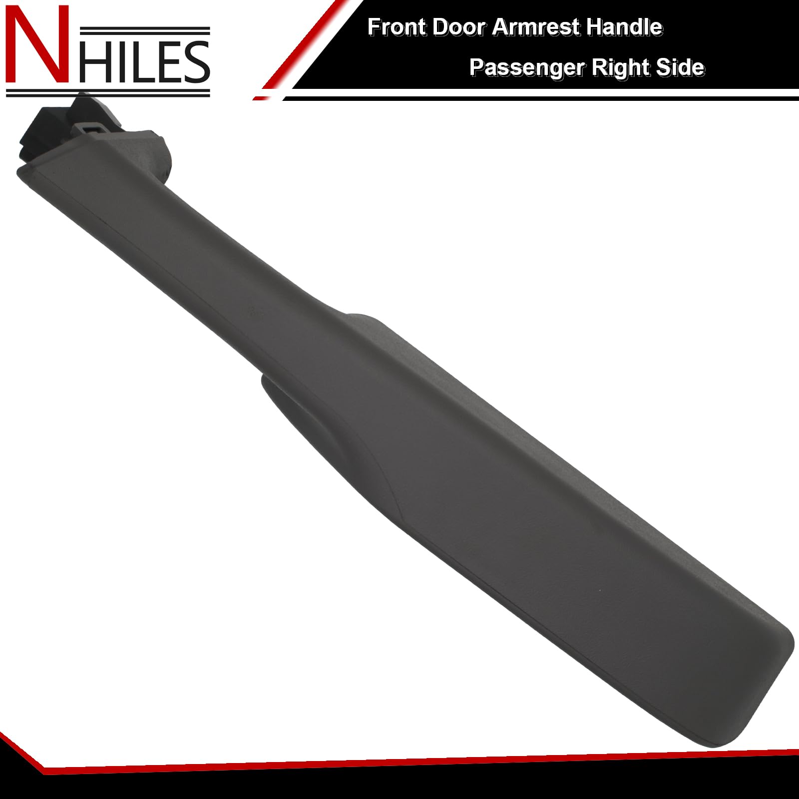 NHILES dark gray armrest with durable finish for daily use.