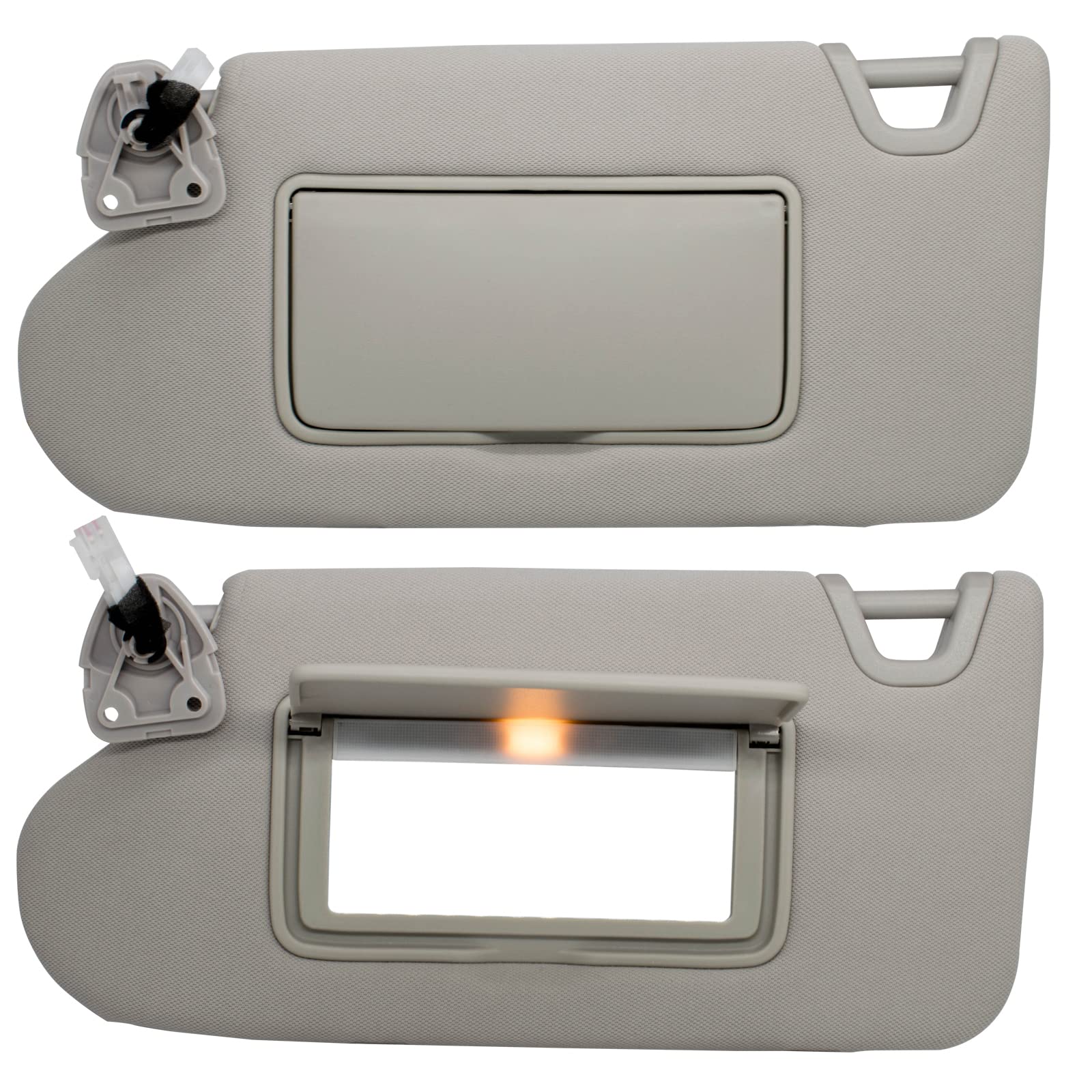 NHILES Nissan Altima sun visor gray textured surface detail highlights durable material