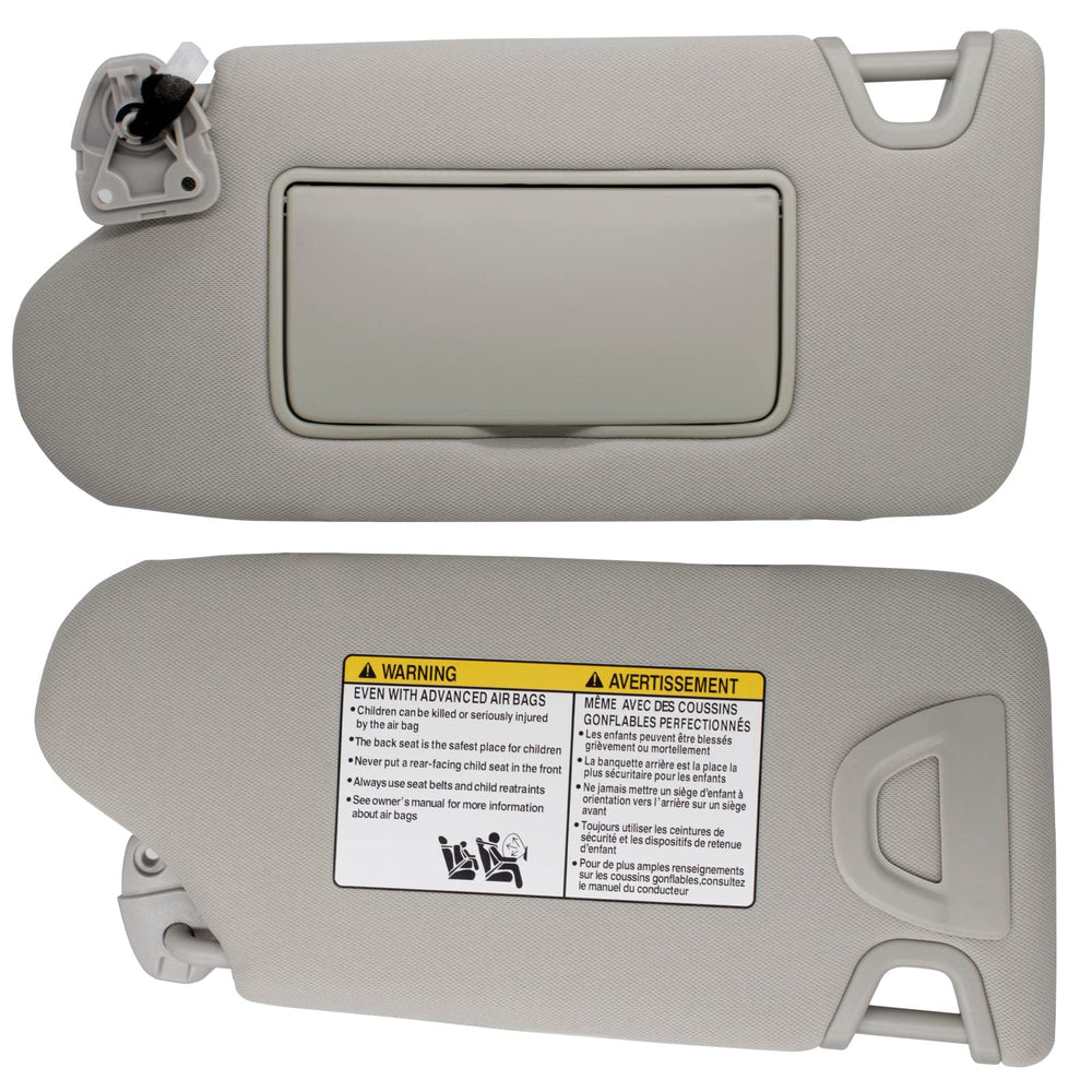 NHILES installation area shot showing compatible fit for Nissan Altima 2013-2018 gray visor