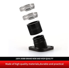 NIBBI engine connection boot demonstrating precise carb to engine fit