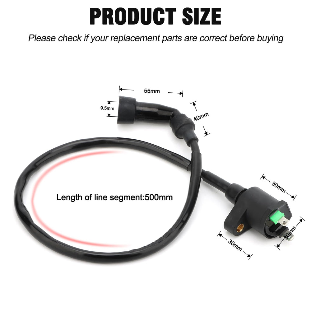 NIBBI ignition coil terminal plug highlights secure electrical connection for smooth starts.