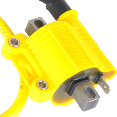 NIBBI ignition coil universal label detail with clear specs for compatibility checks.