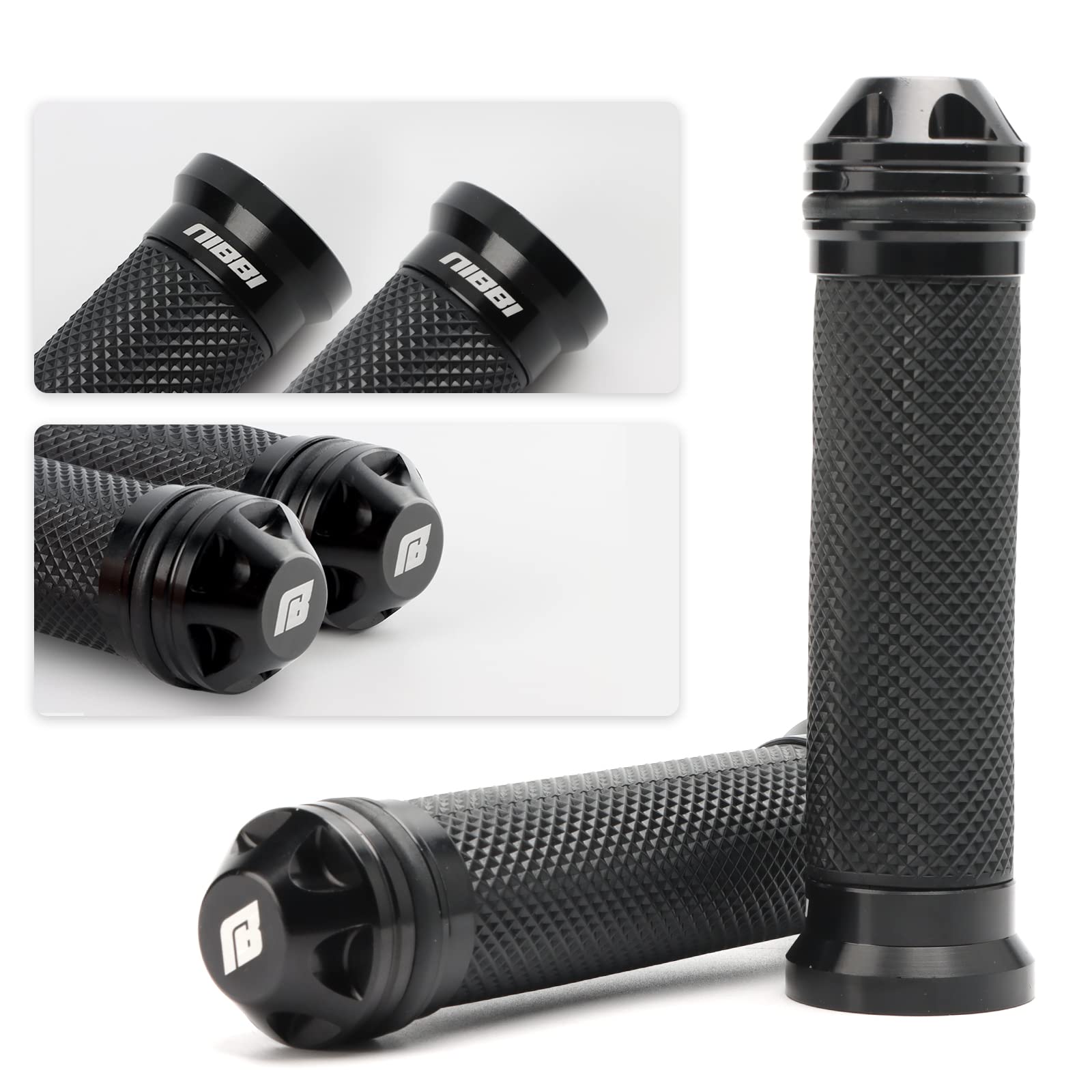 NIBBI non-slip design improves grip retention during riding.