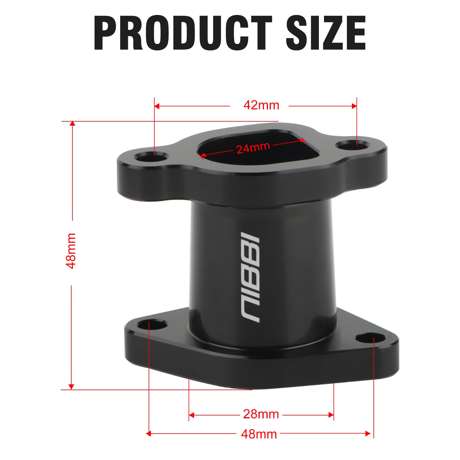 NIBBI Predator 212 side view shows precision machining for durable, corrosion-resistant performance