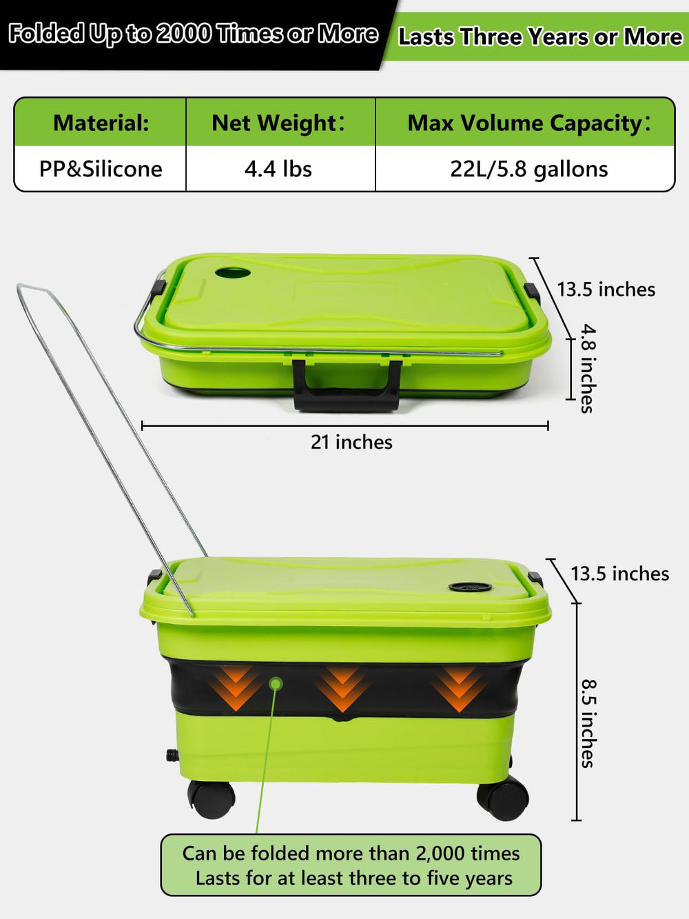 Nicecastle bucket lid with lock to secure contents during storage.