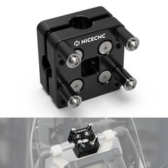 NICECNC 12mm GPS clamp on Yamaha Tenere 700 keeps navigation steady on rough miles.