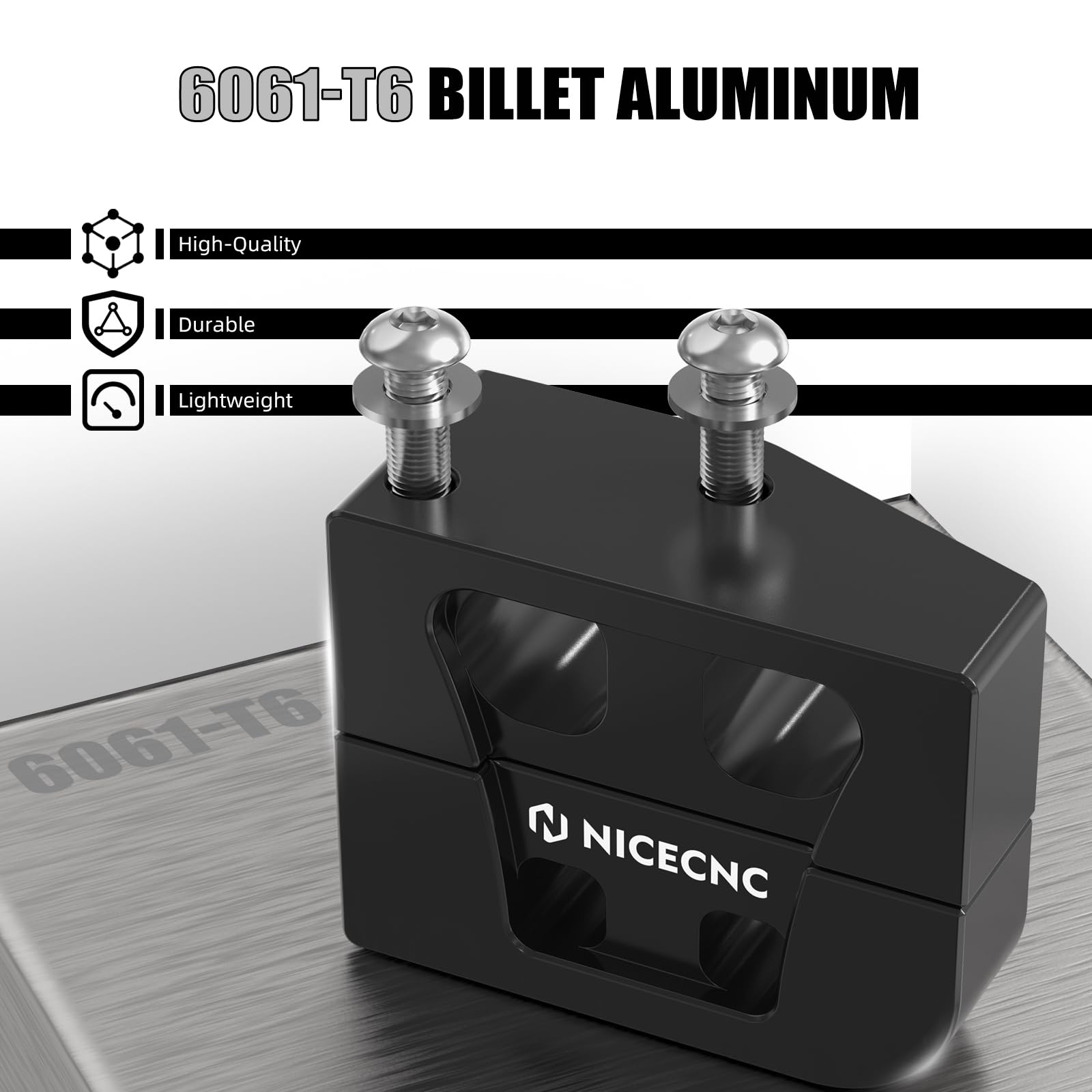 NICECNC Lift Block with hardware included for quick mounting