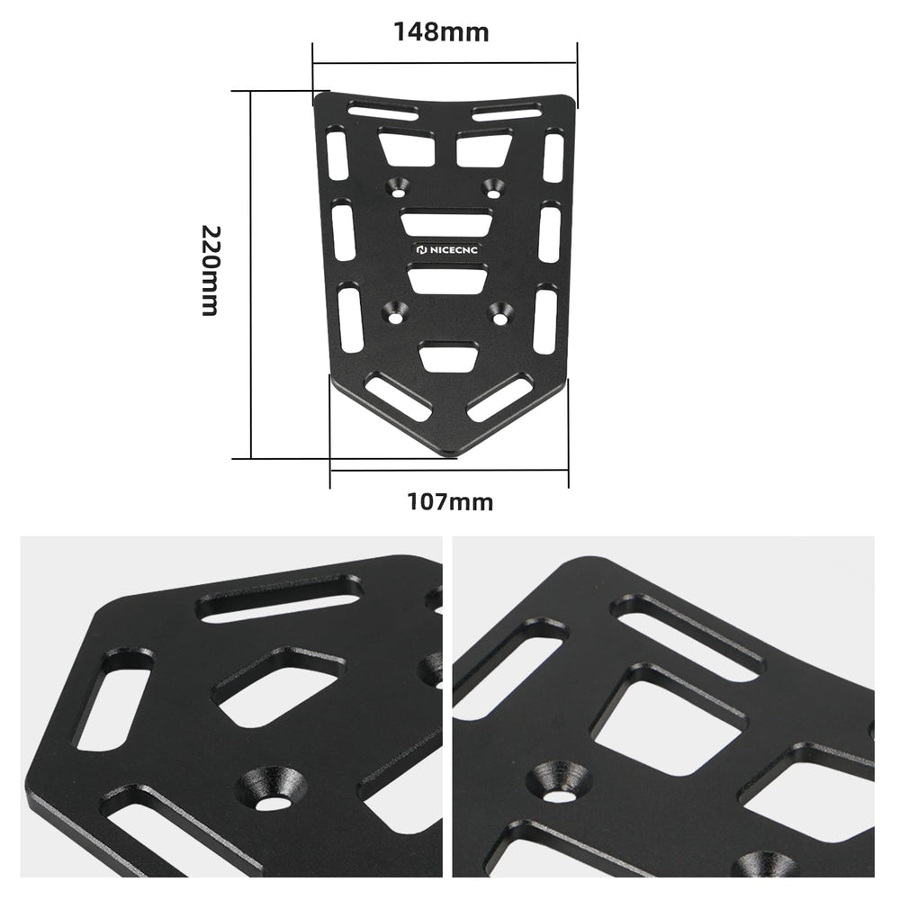 NICECNC rack weighs about 10.5 ounces with hardware for easy handling