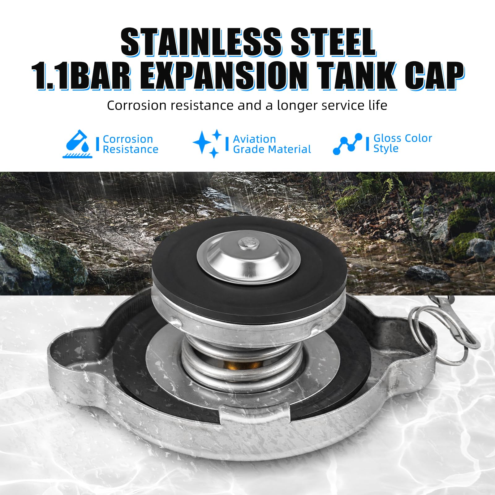 NICECNC stainless steel cap highlights corrosion resistance during heat cycles