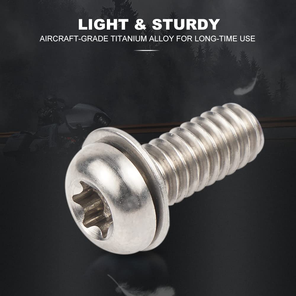 NICECNC blue heat treated screws enable eye catching customization on Harley.