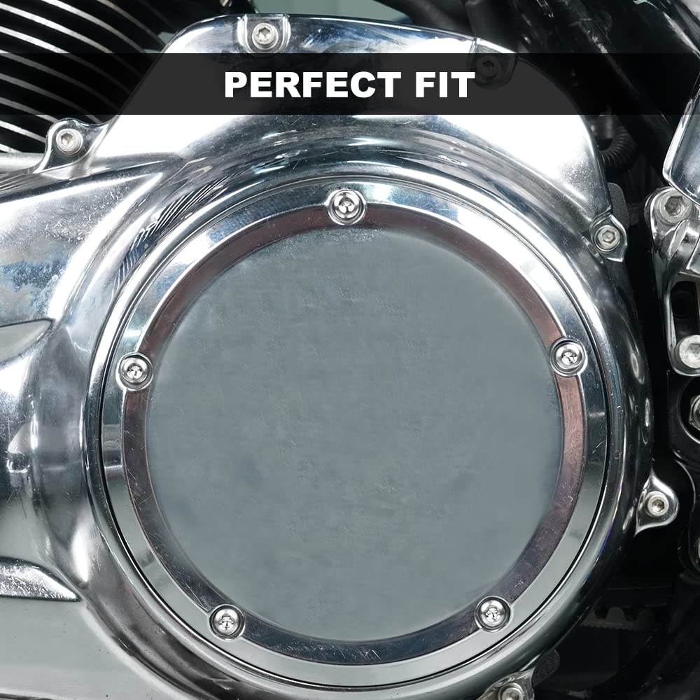 NICECNC derby screws natural titanium offer precise Harley model compatibility.