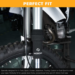 NICECNC universal fork cover boots shield for dirt bike use