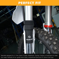 NICECNC wraparound neoprene fork protectors with secure fit