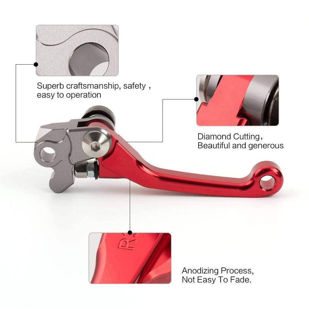 NICEDOLL CRF450R CNC 6061-T6 anodized aluminum for durability and smooth operation.