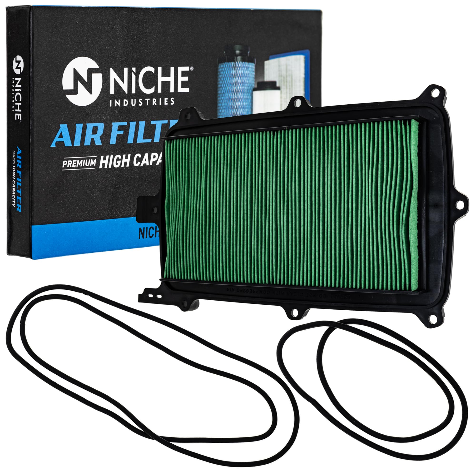 NICHE air filter installed in Talon 1000X4 demonstrates easy retrofit for rugged trails