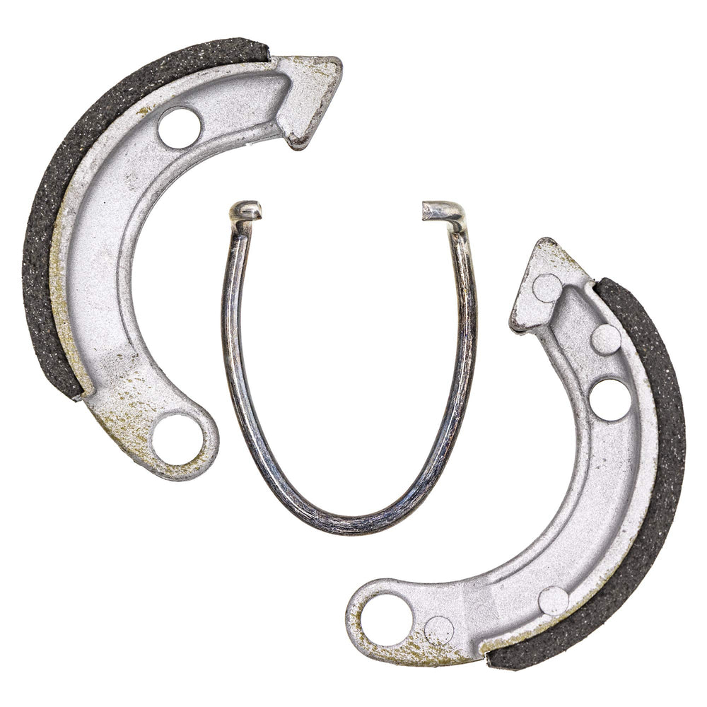 NICHE brake shoe direct replacement for front, consistent braking feel.