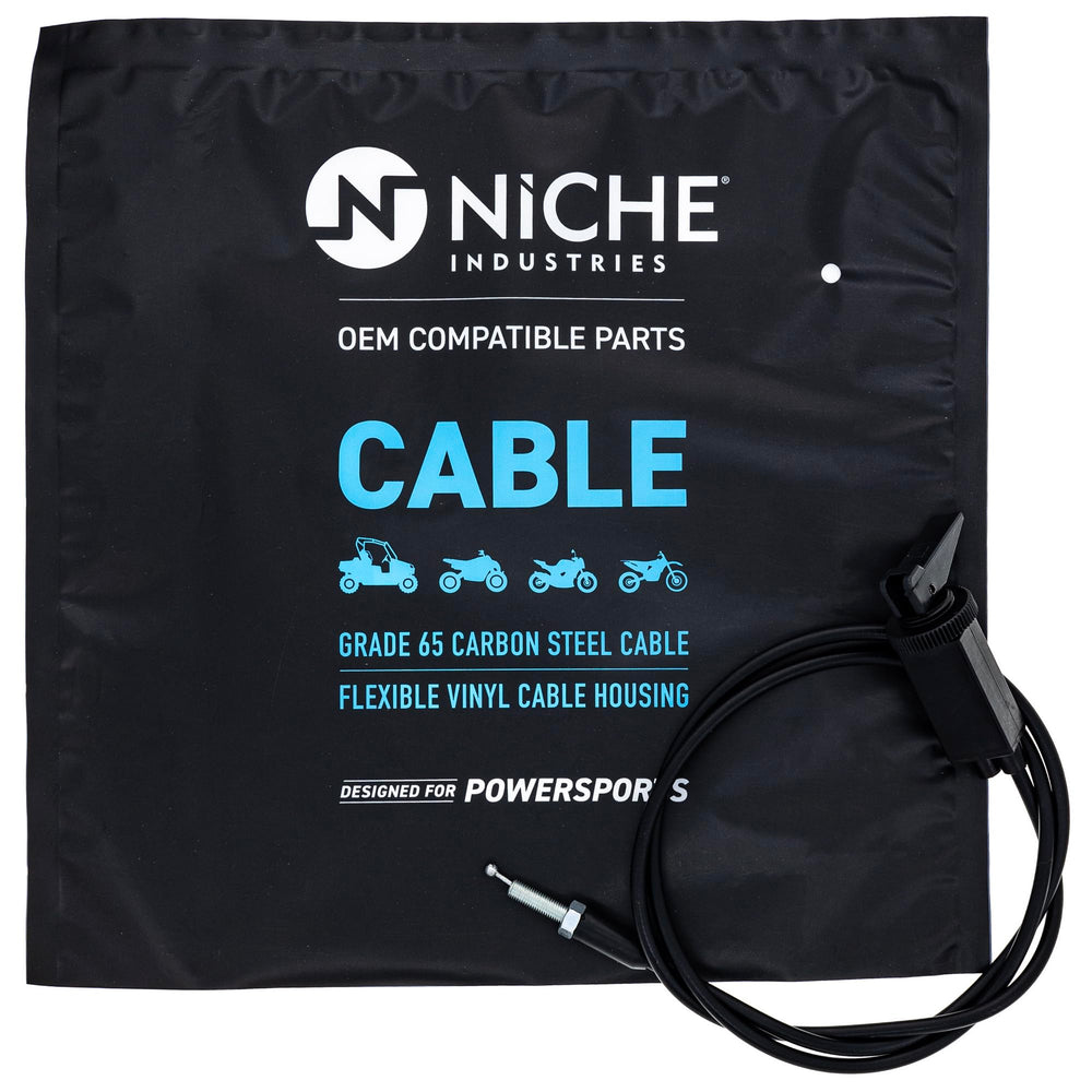 NICHE choke cable in Big Boss 250 setup showing OEM fit