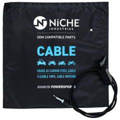 NICHE choke cable in Big Boss 250 setup showing OEM fit