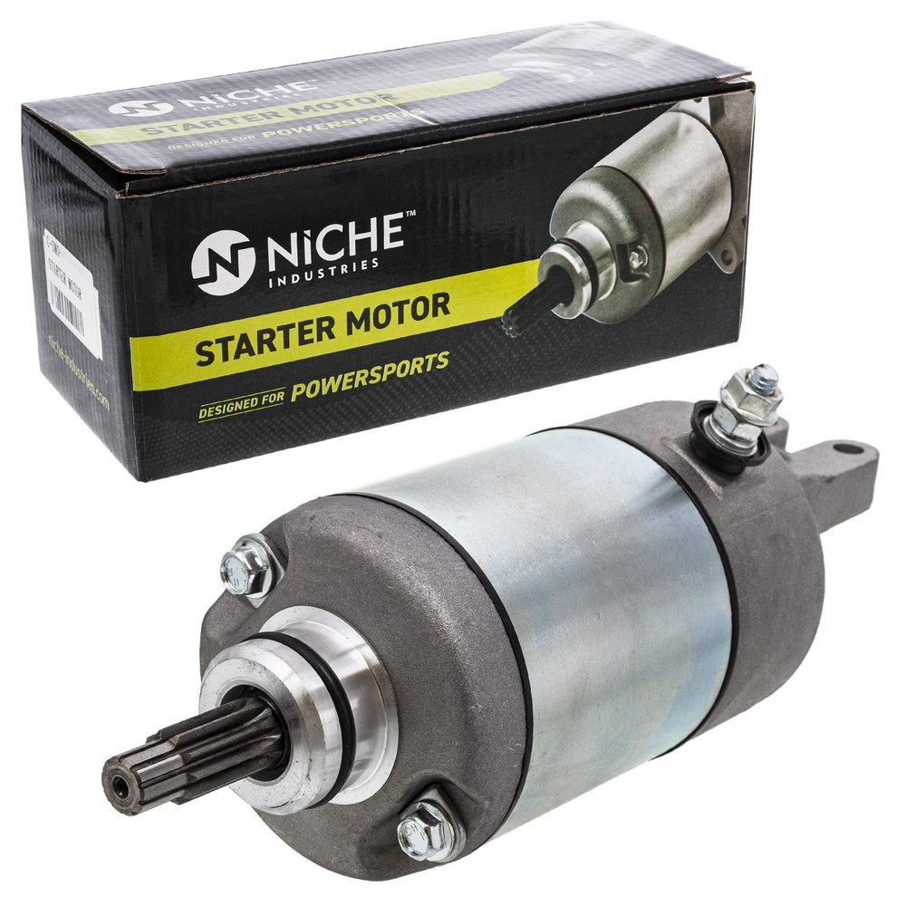NICHE Starter Motor Assembly close-up showing durable windings for reliable starts
