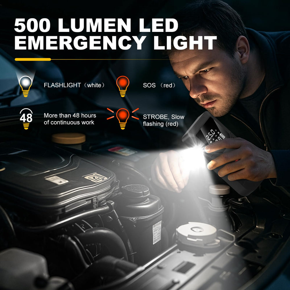 Nicholaus QB08L 500-lumen LED emergency light for roadside tasks