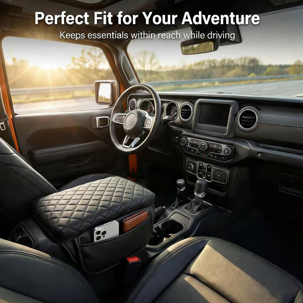 NICTSEPO waterproof and dustproof leather cover for Jeep interior