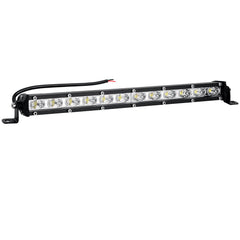 Nifeida 14-inch LED light bar front view improves nighttime visibility for off-road driving.