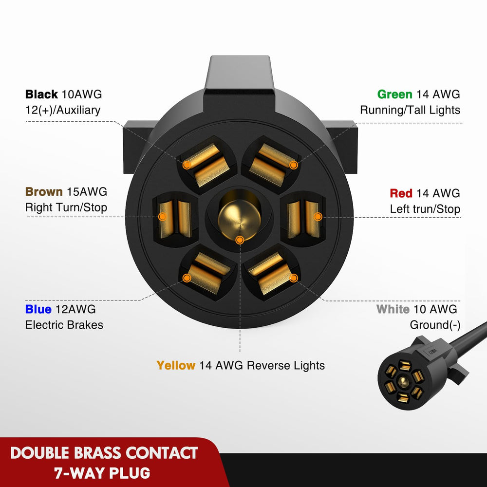 Nilight 12 ft wiring harness allows flexible routing during install.