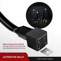 Nilight push button switch with reliable on/off control for lights