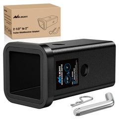 Nilight 2-1/2 to 2 inch adapter body ready for easy hitching