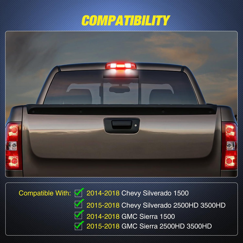 Nilight 27 LEDs for strong brake and cargo lighting