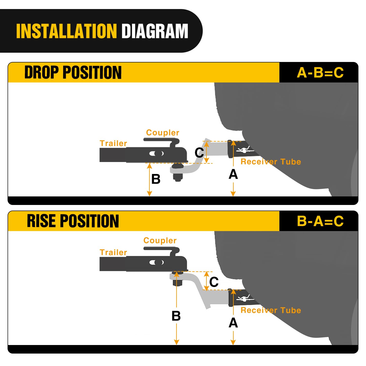 Nilight fits standard 2-inch receivers for broad compatibility.