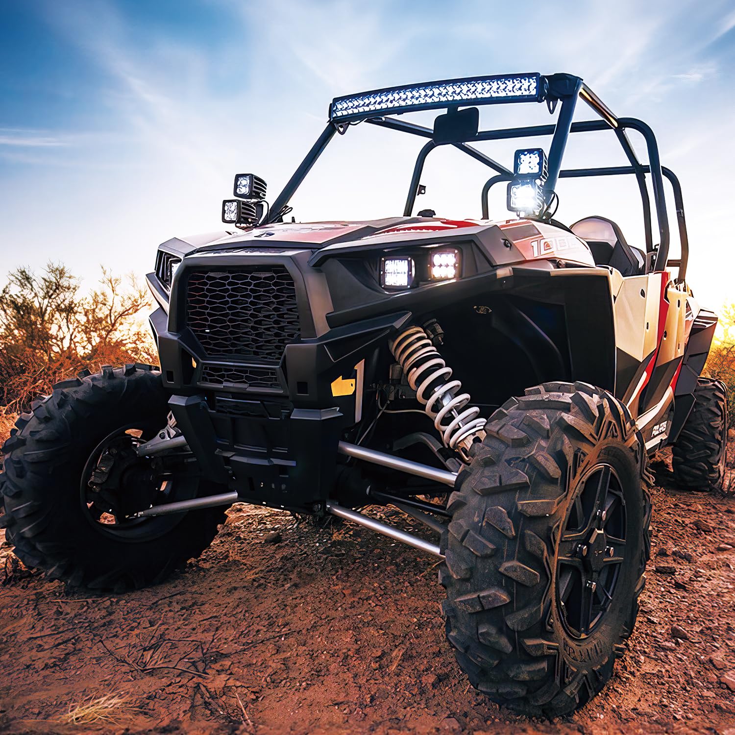 Nilight combo beams illuminate trails and work sites with versatile light patterns