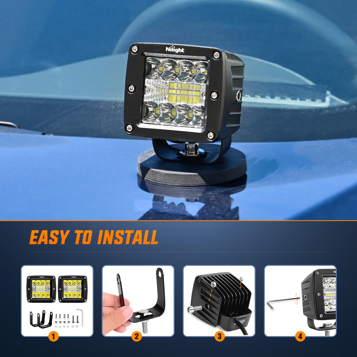Nilight off-road LED kit demonstrates rugged durability and weather resistance