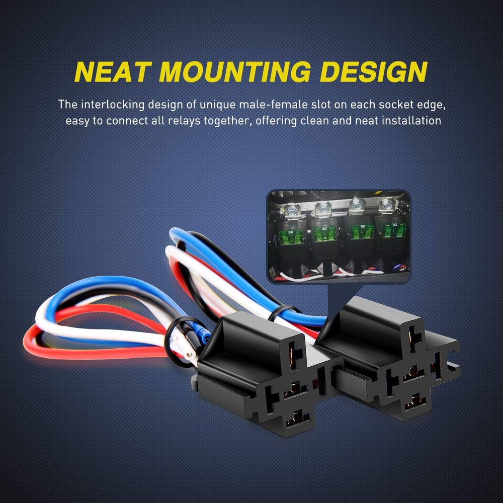 Nilight 50023R compact installation design reduces space