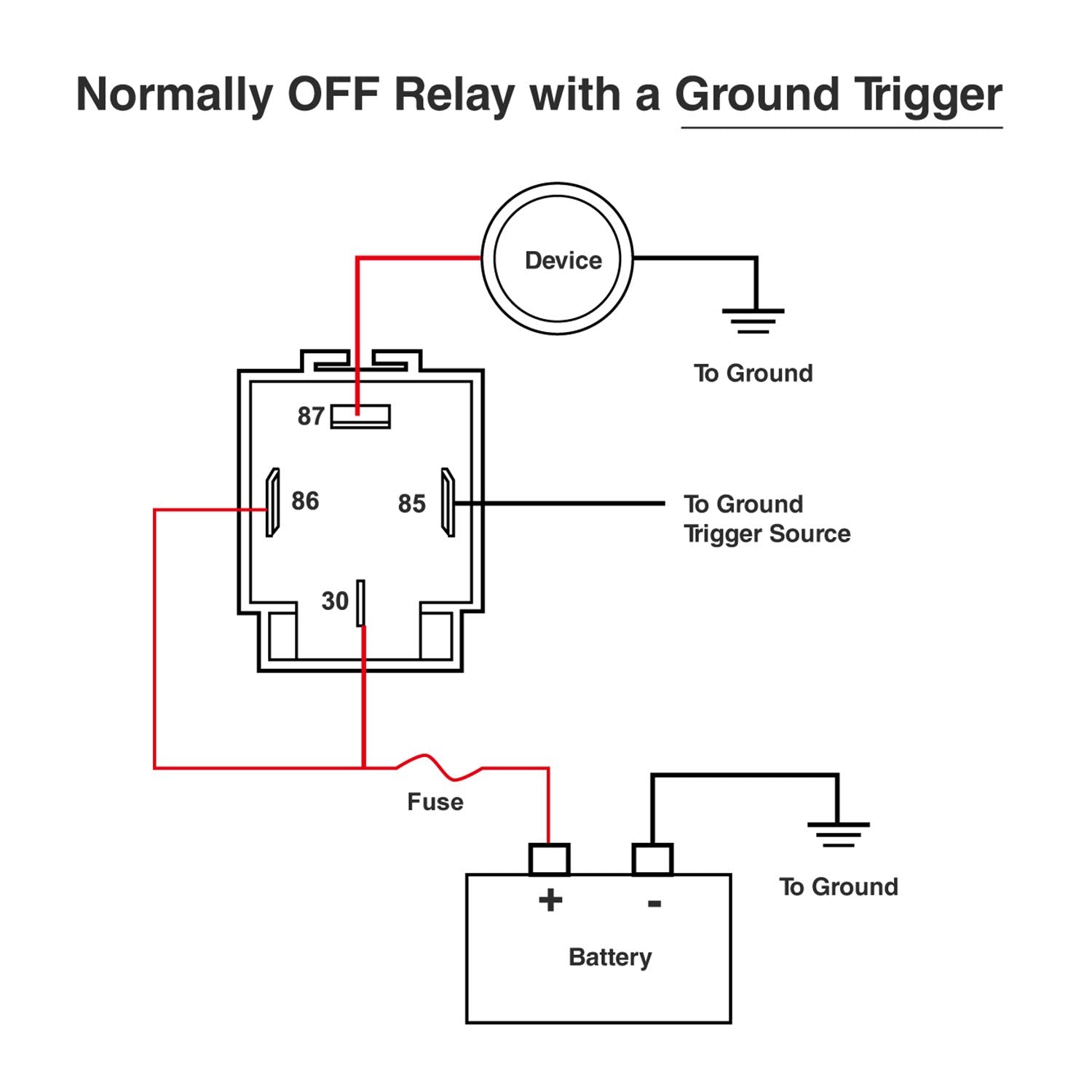 Nilight 50023R five-relay set ready for multiple circuits