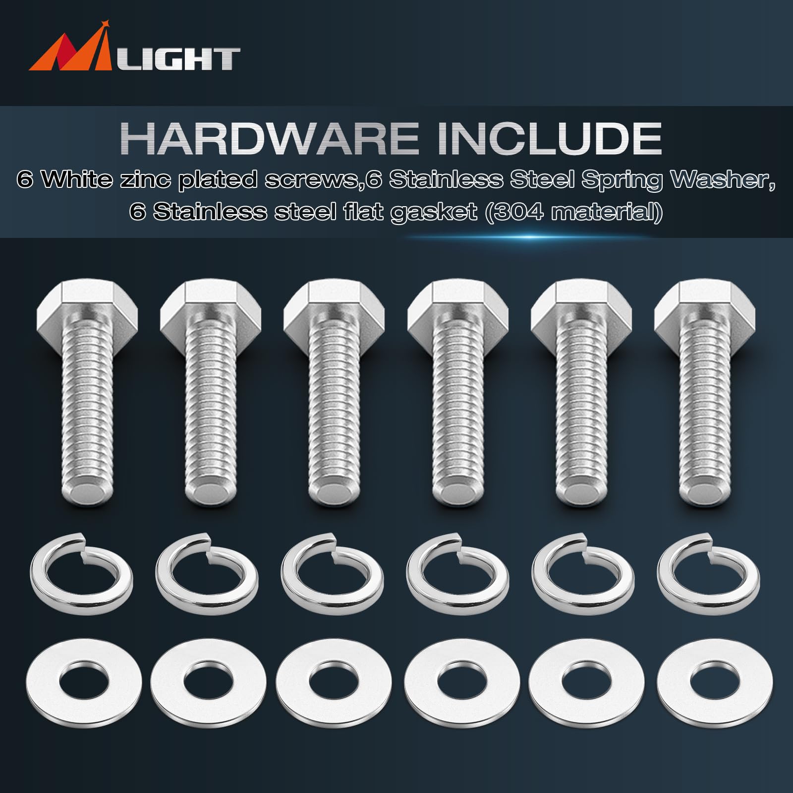 Nilight 6061-aluminum-lift-kit highlights durable, lightweight construction and corrosion resistance.
