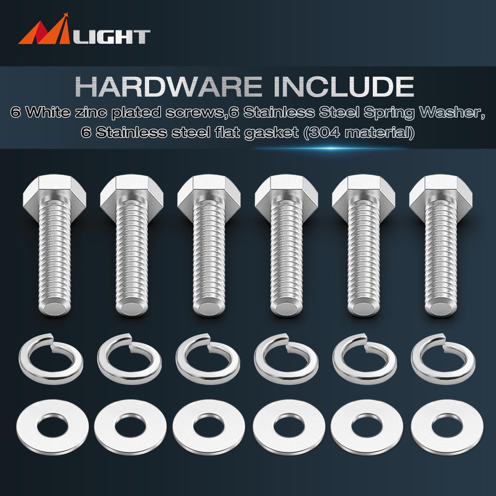 Nilight 6061-aluminum-lift-kit highlights durable, lightweight construction and corrosion resistance.