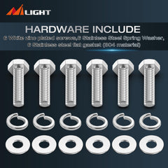 Nilight 6061-aluminum-lift-kit highlights durable, lightweight construction and corrosion resistance.