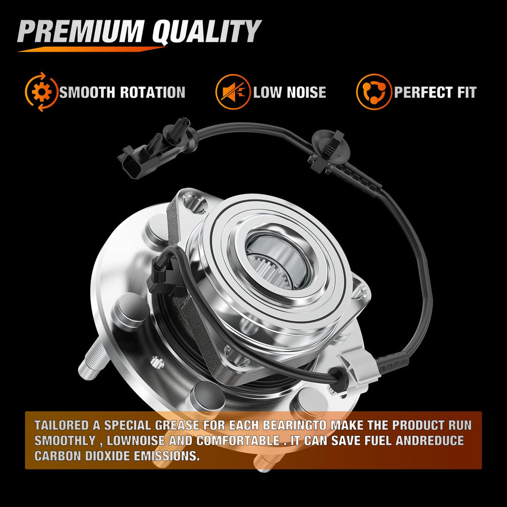 Nilight 515096 6-lug hub assembly supports stable AWD and 4WD operation
