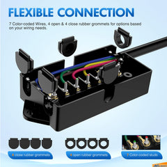 Nilight 7-way plug with copper blade for secure connections