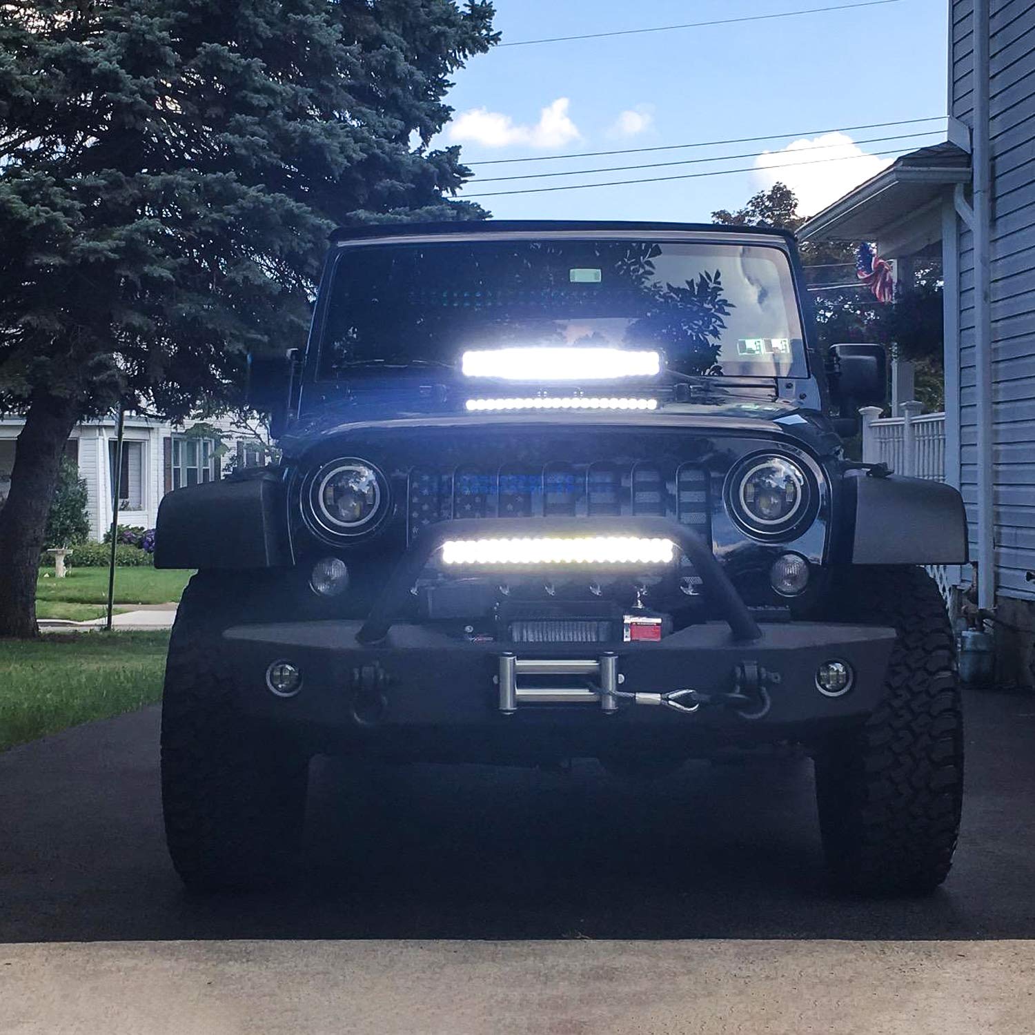 Nilight 70003C-A fits SUVs, UTVs, trucks for versatile lighting