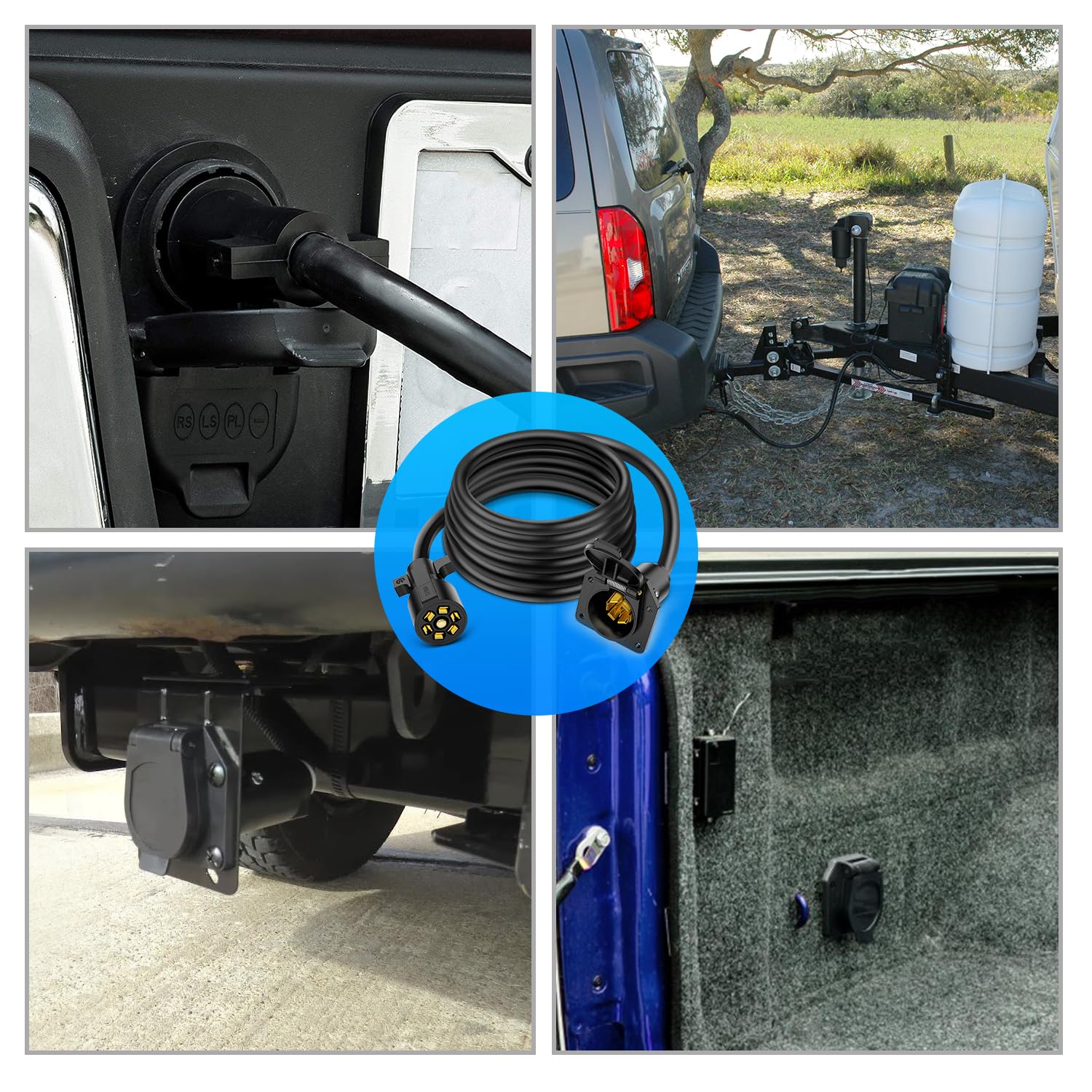 Nilight universal fit for trailers, RVs, and towables.