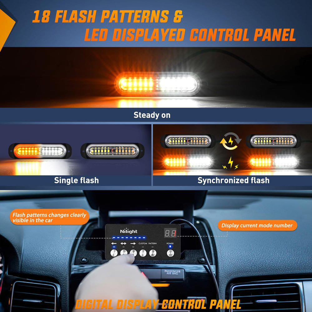 Nilight wiring kit and main control box enable quick, clean installation